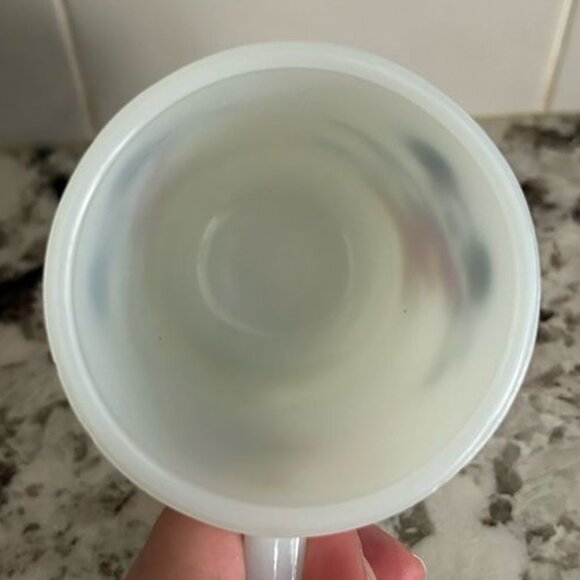 Vintage Mickey Mouse Milk Glass Mug 1980's Pepsi Collector Series - Picture 5 of 7